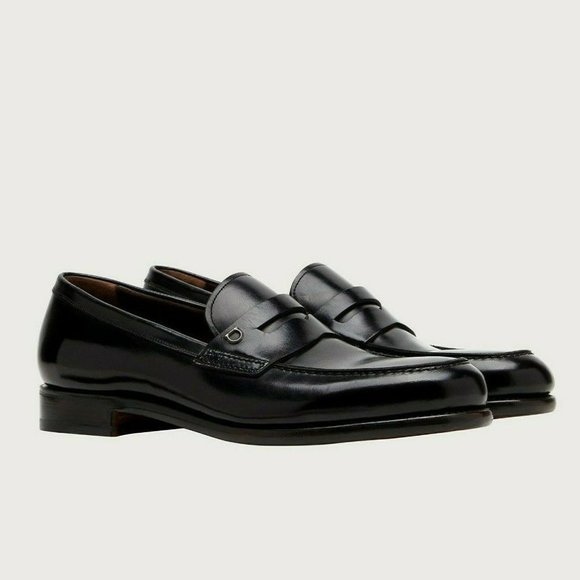 Ferragamo Mens Penny Loafer Shoes 